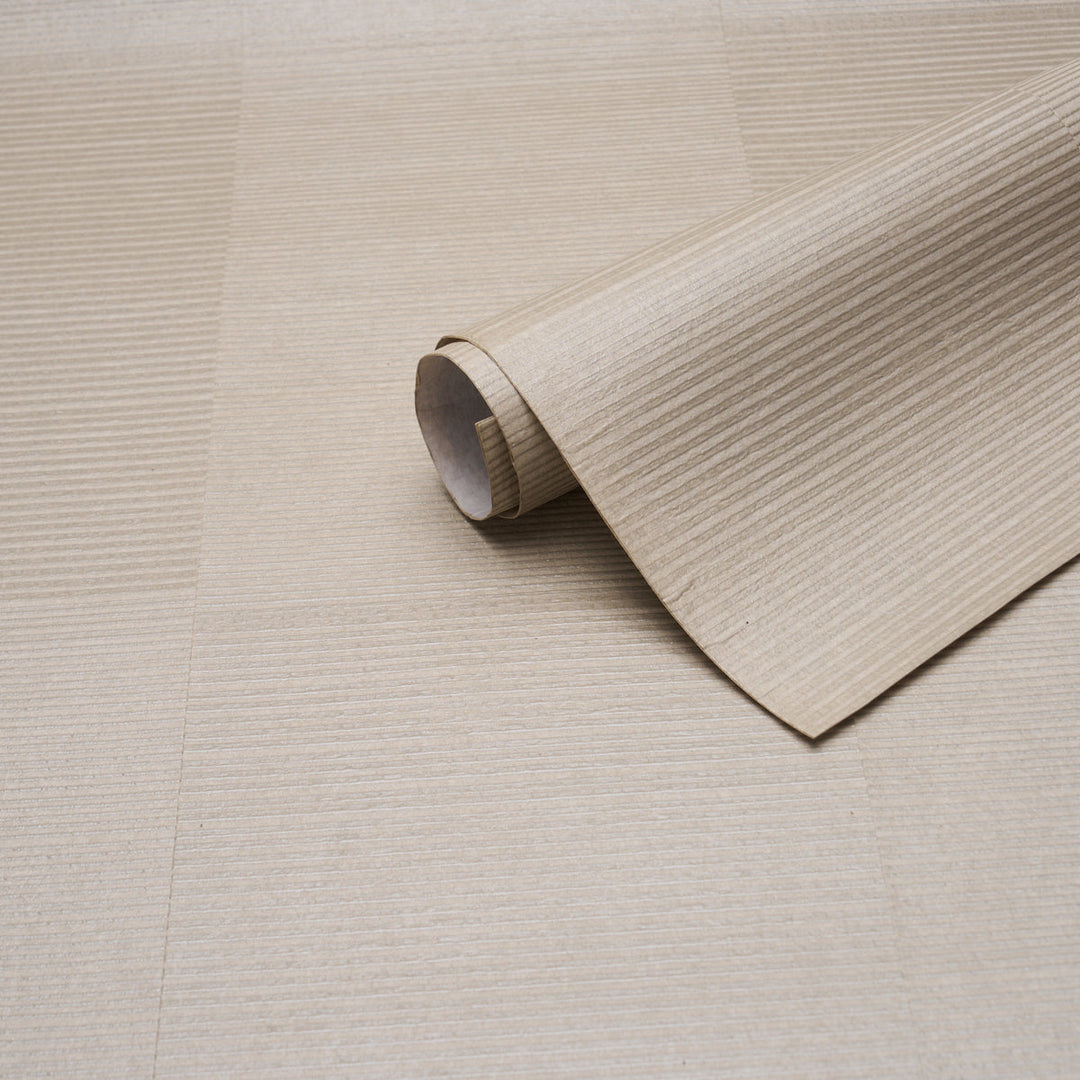 Quinton Offset Rib Wallcovering Platinum 5017410 Schumacher