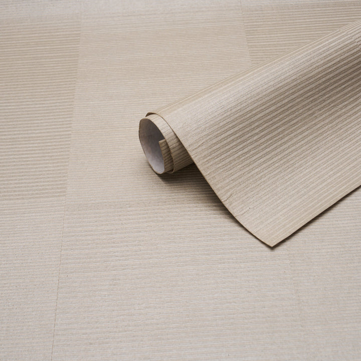 Quinton Offset Rib Wallcovering Platinum 5017410 Schumacher