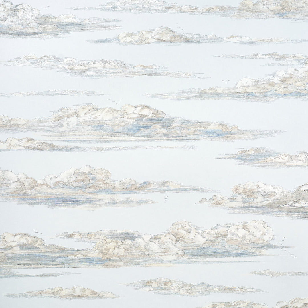Schumacher Wallcovering Mr. Darcy'S Clouds - Sky