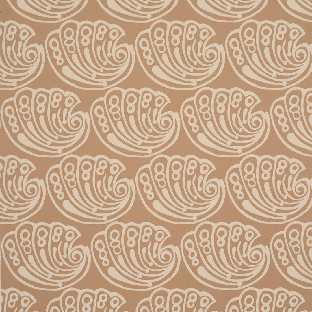 Schumacher Wallcovering Ramsgate - Tan