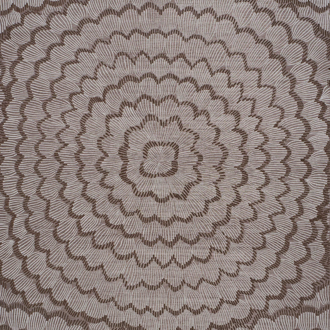 Schumacher Wallcovering Feather Bloom Sisal - Haze