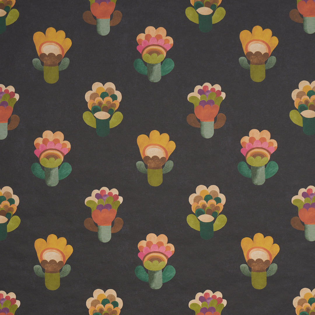 Schumacher Wallcovering Le Jardin - Night