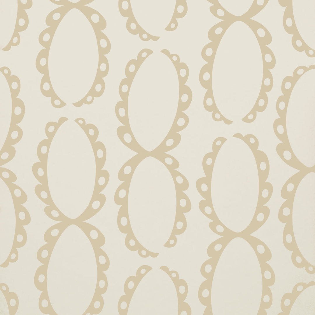 Schumacher Wallcovering The Saints - Warm White