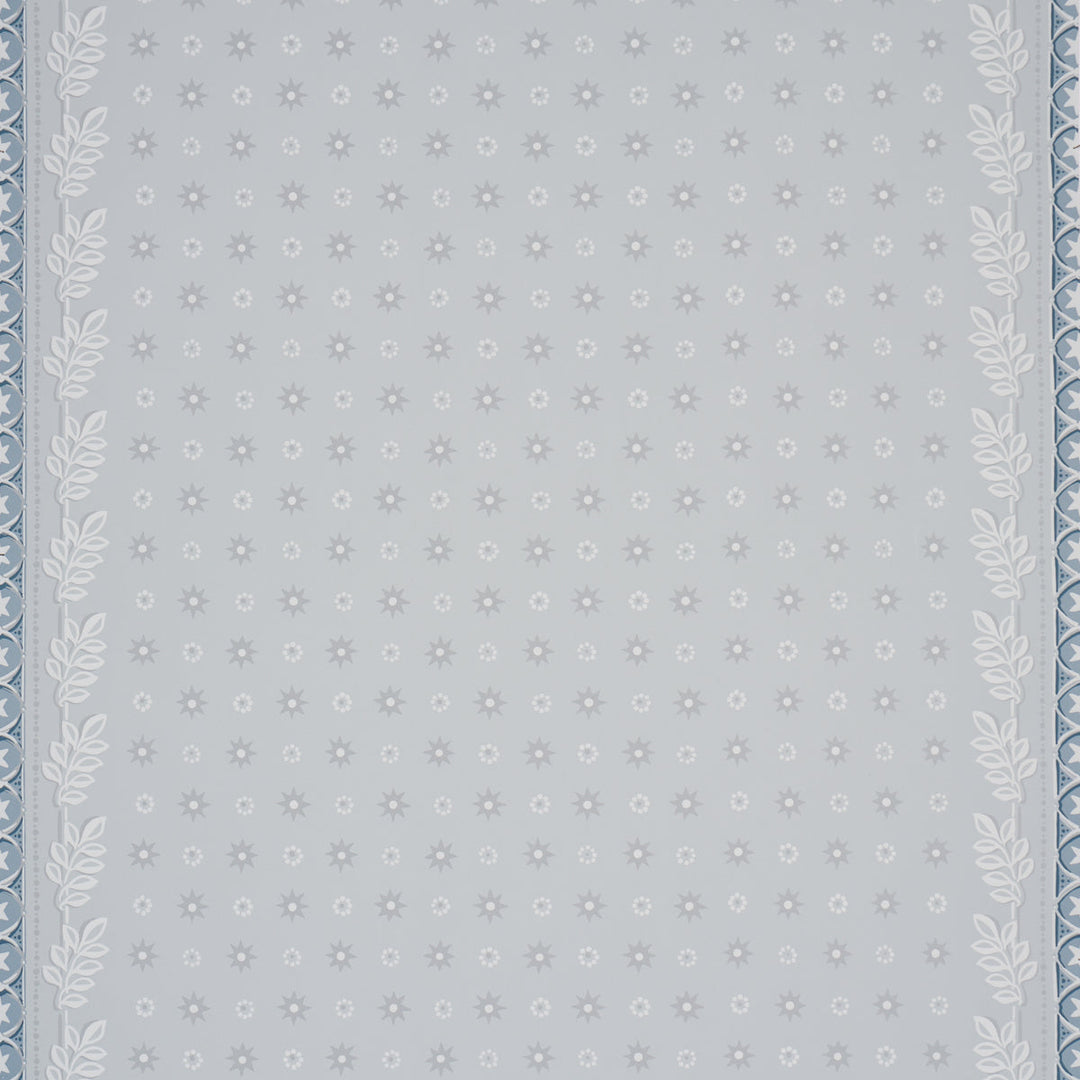 Schumacher Wallcovering Astor - Blue
