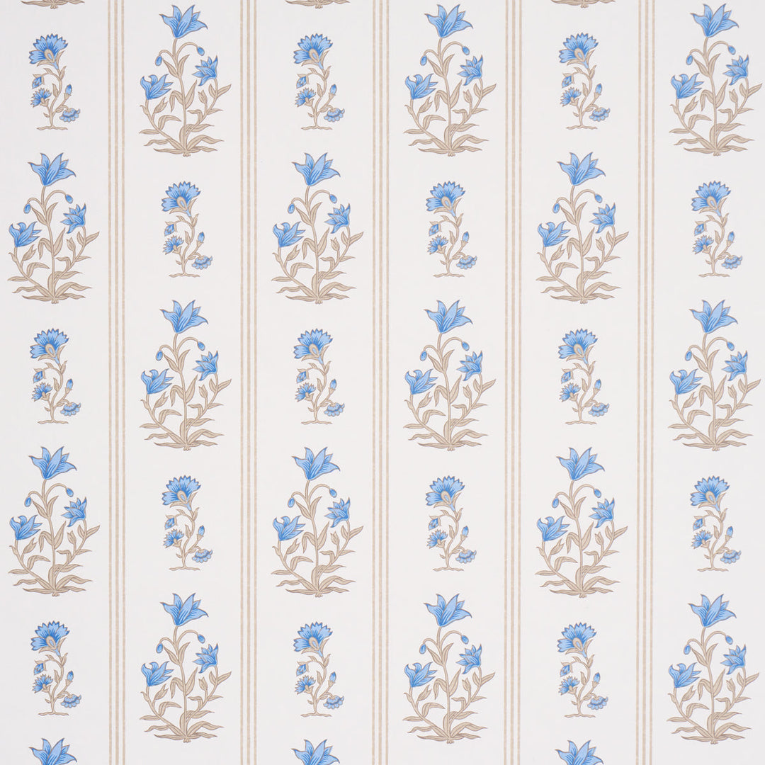 Schumacher Wallcovering Ellora - Blue