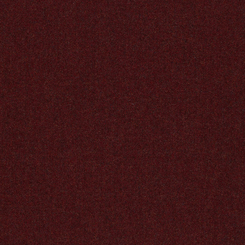 Jermyn Solid Flannel Maroon 50315 by Schumacher Designer Fabric OPULENT TEXTURES See Sample UNITED KINGDOM HEAVY DUTY </p><p>Repeat: Horizontal: - and Vertical: - 54" WIDE (137CM) - Swanky Fabrics -