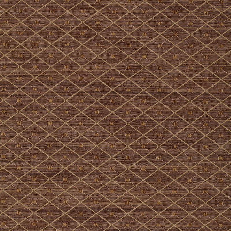 Lasalle Mocha 50405 by Schumacher Designer Fabric AVINGTON PARK COTTON 78% ACRYLIC 22% UNITED STATES OF AMERICA WYZENBEEK 12,000 </p><p>Repeat: Horizontal: 1 1/8" (3CM) and Vertical: 1 1/2" (4CM) 54 - Swanky Fabrics -