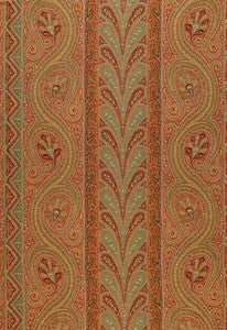 Schumacher Fabric Chatelaine Paisley Tuscan 50773