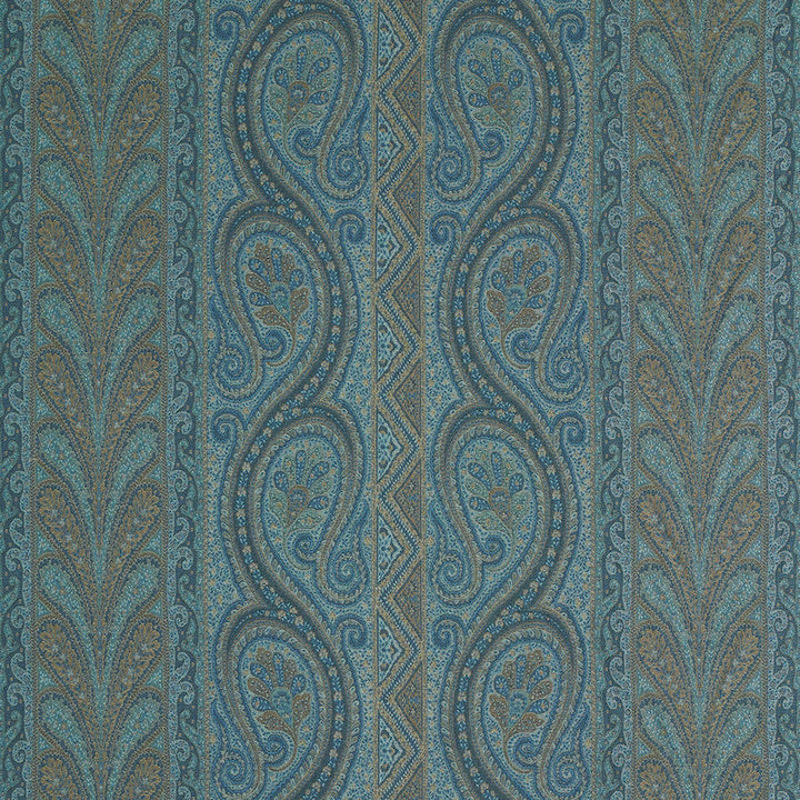 Chatelaine Paisley Blue 50774 by Schumacher Fabric Schumacher Fabric Chatelaine Paisley Blue 50774Fabric VISCOSE 65% ITALY </p><p>Repeat: H: HORZ. 29 1/2" (75CM), V: VERT. 17 1/8" (43CM) 59 - Fabric Carolina -