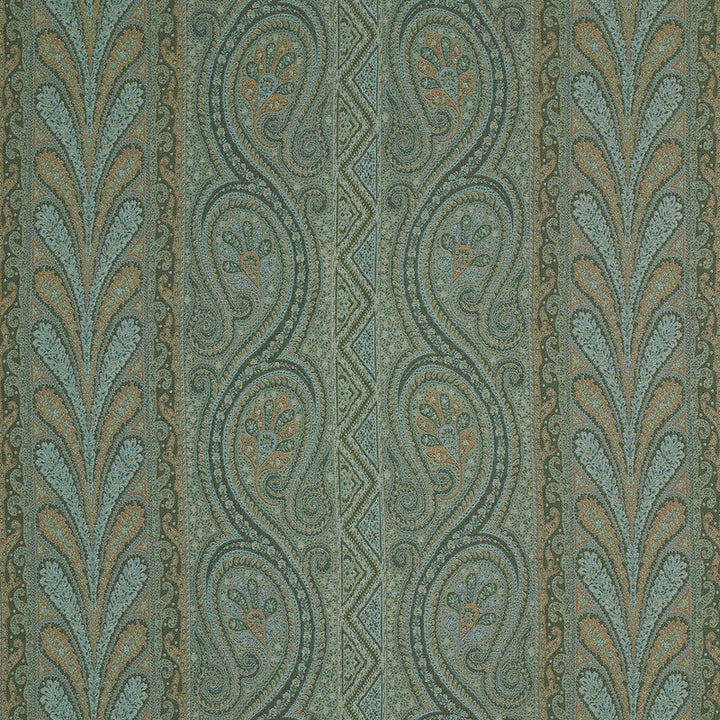 Chatelaine Paisley Jade 50776 by Schumacher Fabric Schumacher Fabric Chatelaine Paisley Jade 50776Fabric VISCOSE 65% ITALY </p><p>Repeat: H: HORZ. 29 1/2" (75CM), V: VERT. 17 1/8" (43CM) 59 - Fabric Carolina -