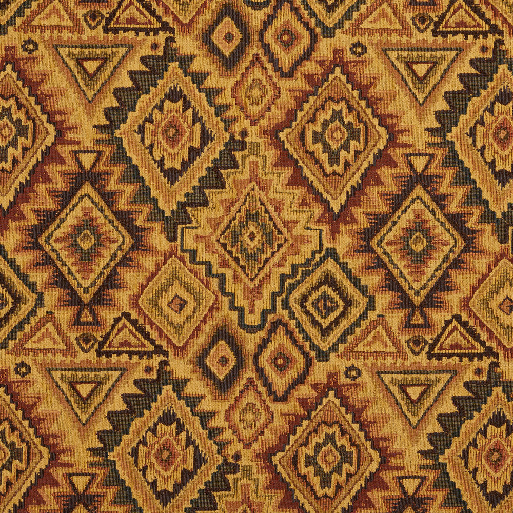 5101 Aztec by Charlotte Designer Fabric Ring Book Page #26 100% Woven Polyester Asia Exceeds 150,000 Wyzenbeek Rubs (Heavy Duty) </p><p>Repeat: Horizontal: 15" x Vertical: 15" 54 Inches - Swanky Fabrics -