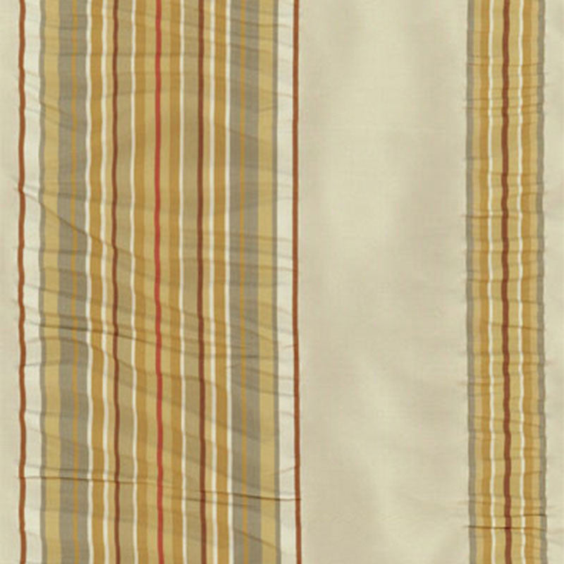 Bizet Ruched Stripe Fresco 51943 by Schumacher Designer Fabric SCHUMACHER WOVENS S06 See Sample INDIA LIGHT DUTY </p><p>Repeat: Horizontal: 13 1/2" (34CM) and Vertical: - 54" WIDE (137CM) - Swanky Fabrics -