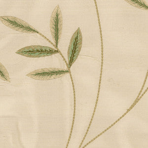 Schumacher Fabric Vigne Embroidery Willow 52081