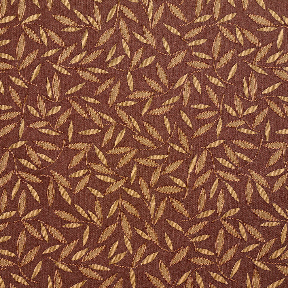 5209 Chestnut by Charlotte Designer Fabric Decorative Durables IX 100% Woven Polyester Made In USA Exceeds 100,000 Wyzenbeek Rubs (Heavy Duty) Horizontal: 9" x Vertical: 9.5" 54 Inches - Swanky Fabrics -
