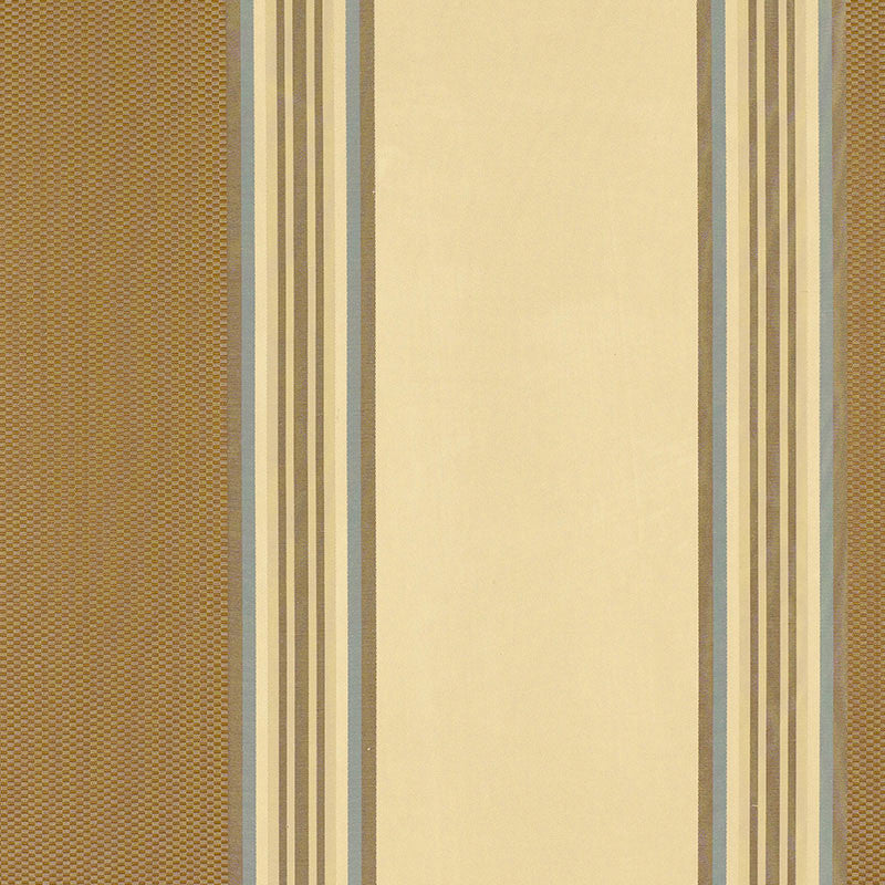 Ava Silk Stripe Mocha 52370 by Schumacher Fabric Schumacher Fabric Ava Silk Stripe Mocha 52370Fabric SILK 100% INDIA </p><p>Repeat: H: HORZ. 13 1/2" (34CM) , V: 54 - Fabric Carolina -