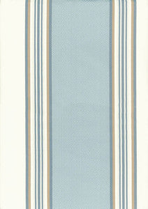 Schumacher Fabric Ava Silk Stripe Cornflower 52372