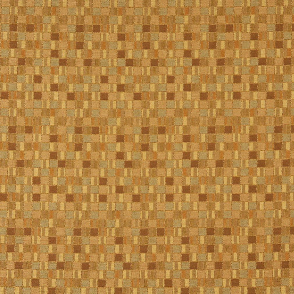 5258 Bullion by Charlotte Designer Fabric Decorative Durables IX 100% Woven Polyester Made In USA Exceeds 100,000 Wyzenbeek Rubs (Heavy Duty) Horizontal: 4.5" x Vertical: 4.5" 54 Inches - Swanky Fabrics -