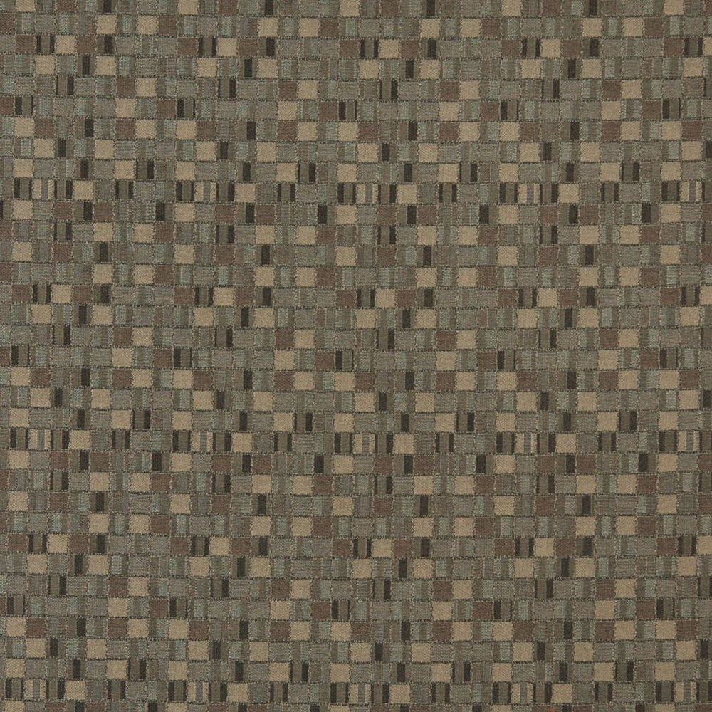5262 Pecan by Charlotte Designer Fabric Decorative Durables IX 100% Woven Polyester Made In USA Exceeds 100,000 Wyzenbeek Rubs (Heavy Duty) Horizontal: 4.5" x Vertical: 4.5" 54 Inches - Swanky Fabrics -