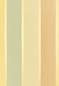 Schumacher Fabric Olivia Silk Stripe Aqua 52700