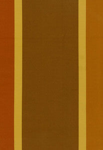 Schumacher Fabric Olivia Silk Stripe Sienna 52702