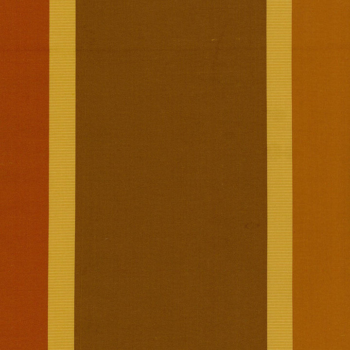 Olivia Silk Stripe Sienna 52702 by Schumacher Fabric Schumacher Fabric Olivia Silk Stripe Sienna 52702Fabric SILK 100% INDIA </p><p>Repeat: H: HORZ. 27" (69CM) , V: 54 - Fabric Carolina -