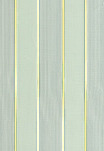 Schumacher Fabric Sophia Silk Stripe Aqua 52710