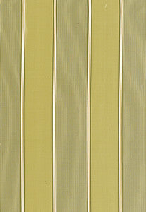 Schumacher Fabric Sophia Silk Stripe Willow 52711