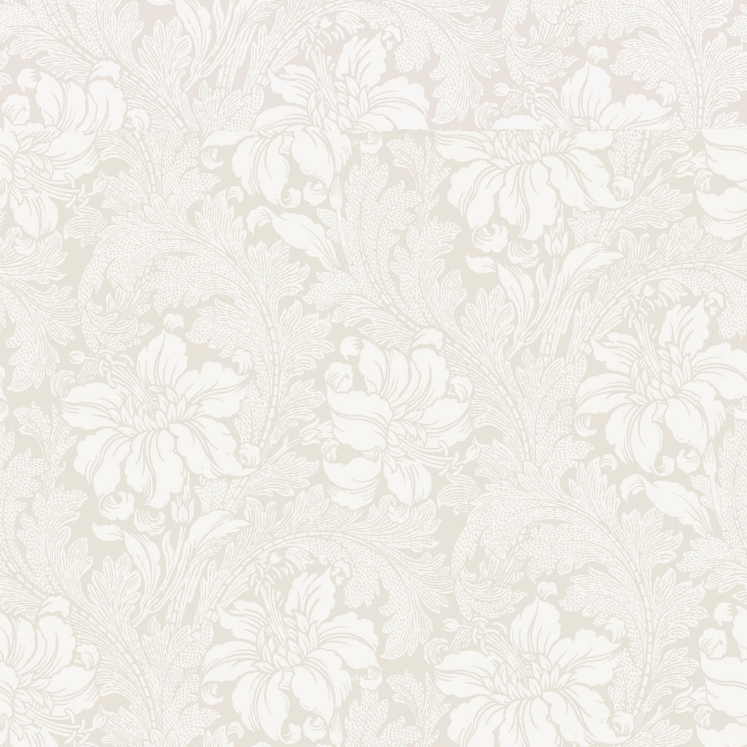 Schumacher Wallcovering Acanthus Garden - Bone