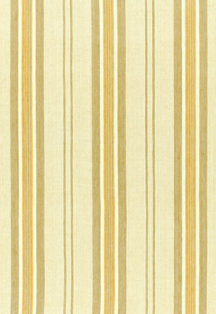Sagaponic Linen Stripe Driftwood 54152 by Schumacher Designer Fabric COLLECTION-NAME-TBA-54150 100% Linen - Horizontal: 6.875 and Vertical: - 54.5 - Swanky Fabrics -