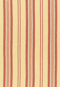 Schumacher Fabric Sagaponic Linen Stripe Berry 54153