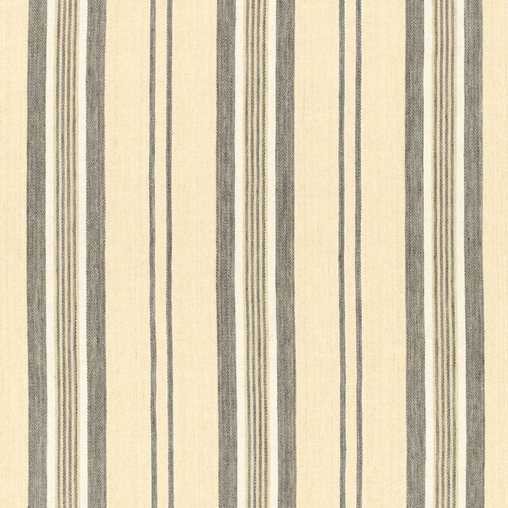 Sagaponic Linen Stripe Denim 54154 by Schumacher Fabric Schumacher Fabric Sagaponic Linen Stripe Denim 54154Fabric LINEN 100% INDIA </p><p>Repeat: H: HORZ. 6 7/8" (17CM) , V: 54.5 - Fabric Carolina -