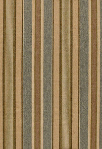 Schumacher Fabric Edgemere Stripe Denim 54201