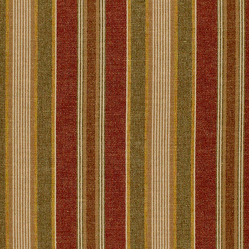Edgemere Stripe Indian Red 54204 by Schumacher Designer Fabric HAMPTON LINENS See Sample UNITED KINGDOM LIGHT DUTY </p><p>Repeat: Horizontal: 12" (30CM) and Vertical: - 60" WIDE (152CM) - Swanky Fabrics -
