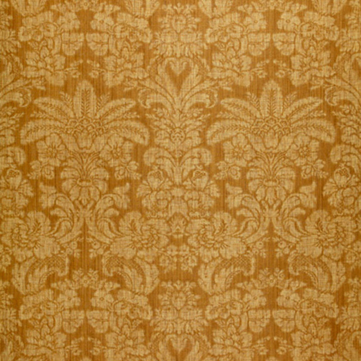 Wildwood Damask Camel 54221 by Schumacher Designer Fabric CLASSIC WOVENS See Sample UNITED STATES OF AMERICA HEAVY DUTY </p><p>Repeat: Horizontal: 27 1/2" (70CM) and Vertical: 41" (104CM) 55" WIDE (140CM) - Swanky Fabrics -
