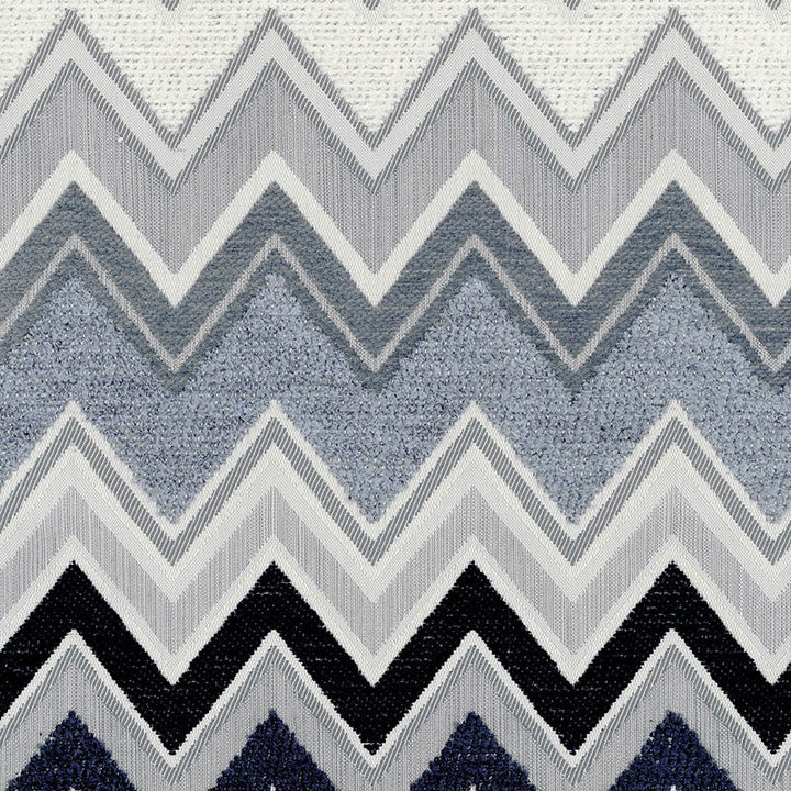 Zenyatta Mondatta Noir & Blanc 54792 by Schumacher Designer Fabric CHROMA SP14 See Sample ITALY MEDIUM DUTY </p><p>Repeat: Horizontal: 2 3/4" (7CM) and Vertical: 13 3/4" (35CM) 54" WIDE (137CM) - Swanky Fabrics -