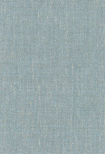 Schumacher Fabric Bryton Linen Herringbone Bluestone 54921