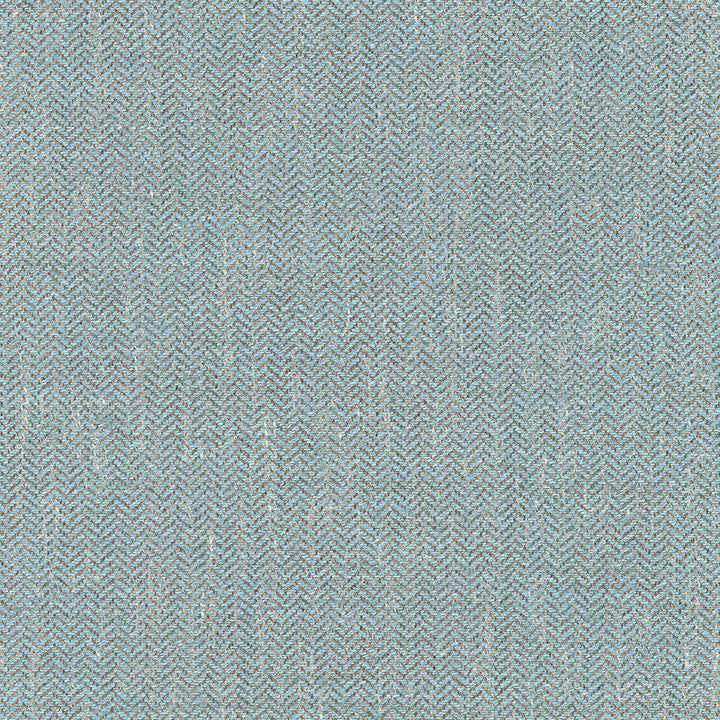Bryton Linen Herringbone Bluestone 54921 by Schumacher Designer Fabric CHROMA LINEN 52% VISCOSE 42% ITALY MARTINDALE 15,000 </p><p>Repeat: Horizontal: and Vertical: 54 - Swanky Fabrics -