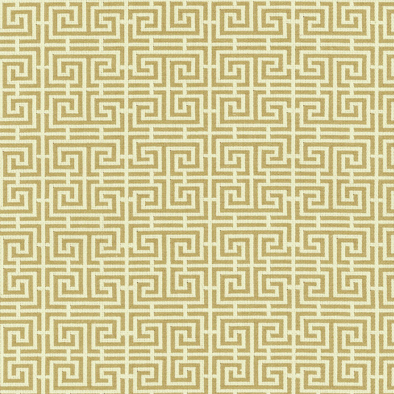 Chinois Fret Camel / Cream 54953 by Schumacher Fabric Schumacher Fabric Chinois Fret Camel / Cream 54953Fabric COTTON 95% FRANCE </p><p>Repeat: H: HORZ. 4 1/2" (11CM) , V: VERT. 2 3/8" (6CM) 56 - Fabric Carolina -