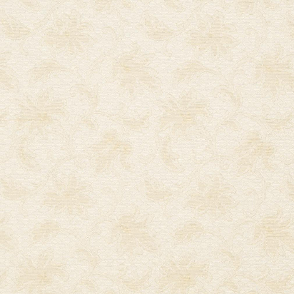 5501 Ivory/Trellis by Charlotte Designer Fabric Enchanted Gardens 75% Cotton, 25% Polyester Asia Exceeds 70,000 Wyzenbeek Rubs (Heavy Duty) Horizontal: 7.5" x Vertical: 7.0" 54 Inches - Swanky Fabrics -