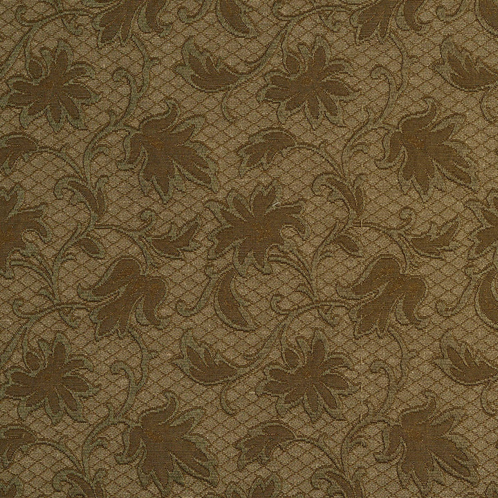 5507 Sage/Trellis by Charlotte Designer Fabric Enchanted Gardens 75% Cotton, 25% Polyester Asia Exceeds 70,000 Wyzenbeek Rubs (Heavy Duty) Horizontal: 7.5" x Vertical: 7.0" 54 Inches - Swanky Fabrics -