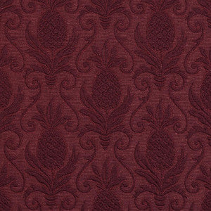 Charlotte Fabric 5518 Wine/Pineapple