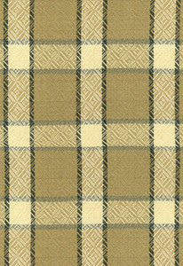 Schumacher Fabric Chesterfield Plaid Cork 55331