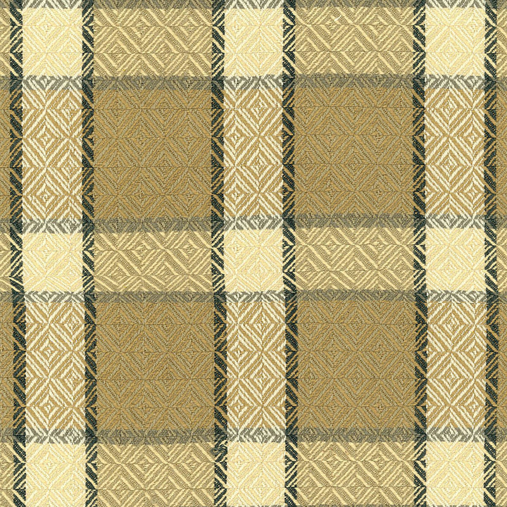 Chesterfield Plaid Cork 55331 by Schumacher Designer Fabric CHROMA See Sample INDIA MEDIUM DUTY </p><p>Repeat: Horizontal: 4 1/2" (11CM) and Vertical: 4 1/2" (11CM) 54" WIDE (137CM) - Swanky Fabrics -