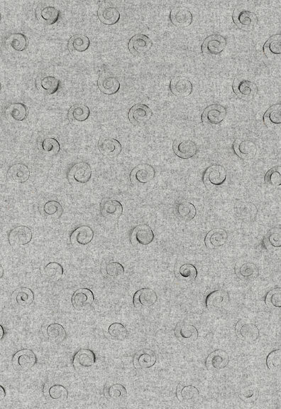 Curlicue Grey 55361 by Schumacher Designer Fabric COLLECTION-NAME-TBA-55360 100% Wool - Horizontal: 2.75 and Vertical: 2.75 57.625 - Swanky Fabrics -