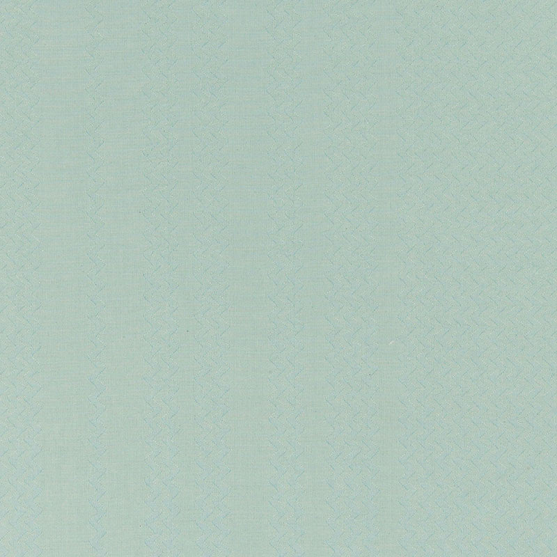 Zig-Zag Aquamarine 55452 by Schumacher Designer Fabric MODERN WOVENS See Sample FRANCE SCRUBBABLE </p><p>Repeat: Horizontal: 27 1/2" (70CM) and Vertical: 27 1/2" (70CM) 55 1/2" WIDE (141CM) - Swanky Fabrics -
