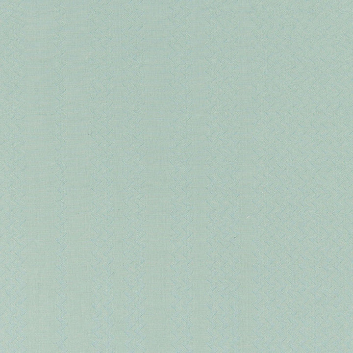 Zig-Zag Aquamarine 55452 by Schumacher Designer Fabric MODERN WOVENS See Sample FRANCE SCRUBBABLE </p><p>Repeat: Horizontal: 27 1/2" (70CM) and Vertical: 27 1/2" (70CM) 55 1/2" WIDE (141CM) - Swanky Fabrics -