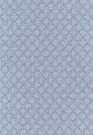Lucca Matelasse Delft 55585 by Schumacher Designer Fabric Palazzo 100% Cotton Martindale 9,000 Horizontal: 1/2- and Vertical: 5/8- 61 - Swanky Fabrics -