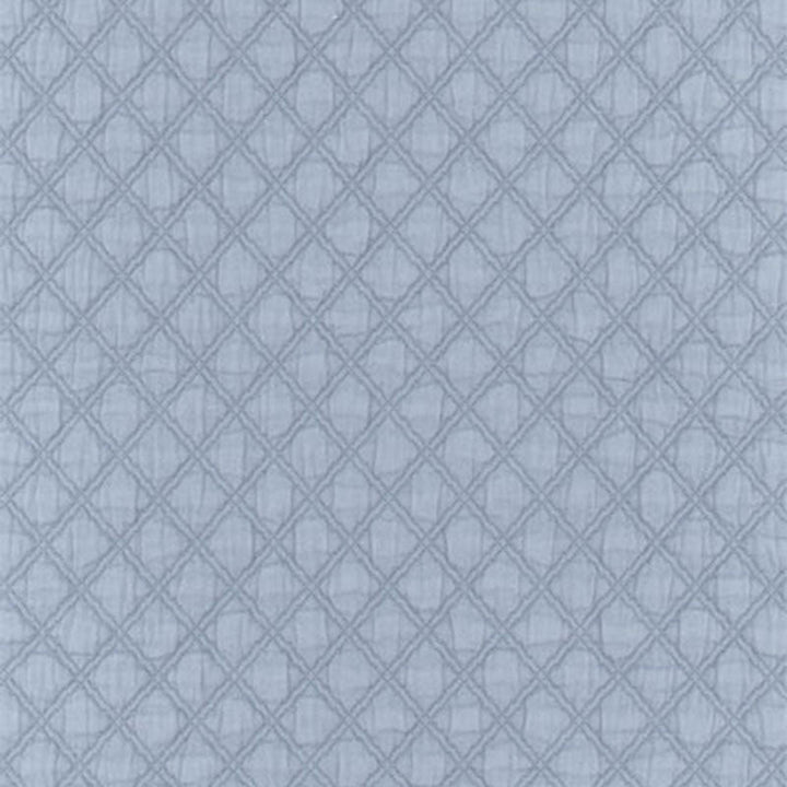 Lucca Matelasse Delft 55585 by Schumacher Designer Fabric PALAZZO COTTON 100% ITALY MARTINDALE 9,000 </p><p>Repeat: Horizontal: 1/2" (1CM) and Vertical: 5/8" (2CM) 61 - Swanky Fabrics -