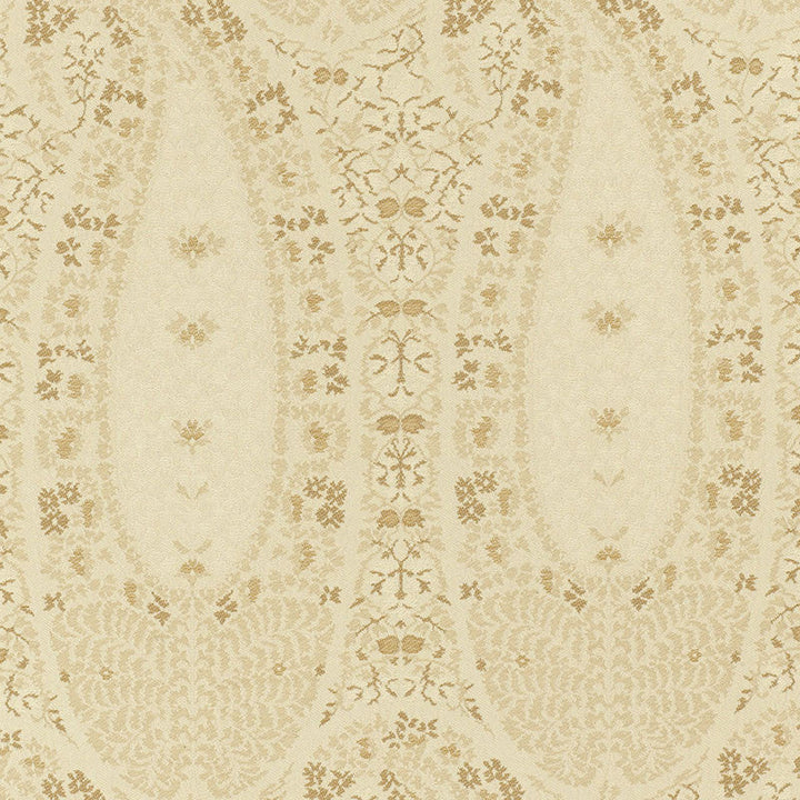 Cachemire Fiorentino Antelope 55621 by Schumacher Designer Fabric VILLA See Sample ITALY . </p><p>Repeat: Horizontal: 3 1/4" (8CM) and Vertical: 24 1/2" (62CM) 52 1/2" WIDE (133CM) - Swanky Fabrics -