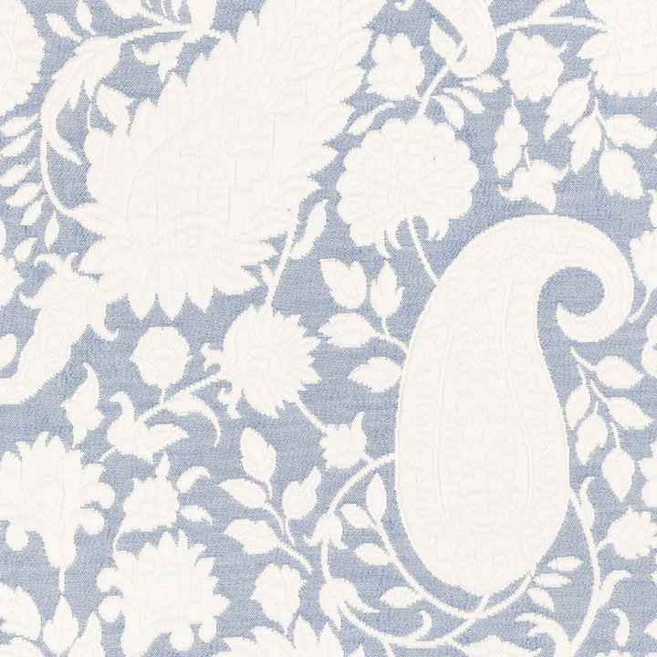 Cachemire Cortona Delft 55642 by Schumacher Fabric Schumacher Fabric Cachemire Cortona Delft 55642Fabric COTTON 100% ITALY </p><p>Repeat: H: HORZ. 13" (33CM) , V: VERT. 14 1/2" (37CM) 51 - Fabric Carolina -